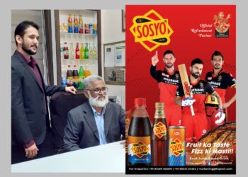 Sosyo Hajoori Beverages Pvt. Ltd.’s 100 year-old flagship product Sosyo partners with Royal Challengers Bangalore