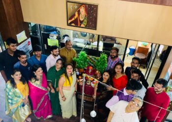 Aamani Group  Dholera Green Field Smart City Celebrated Ganesh Mahautsav