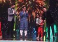 Aditya Vinod Patil lifts the trophy of COLORS’ ‘Dance Deewane Juniors’