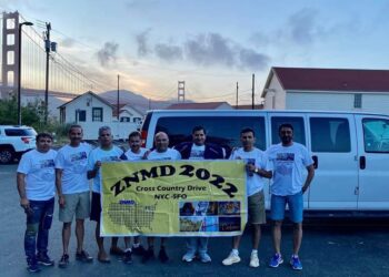 Anand Pandit and his group of friends undertake a 8500 km adventure on wheels from New York to San Francisco