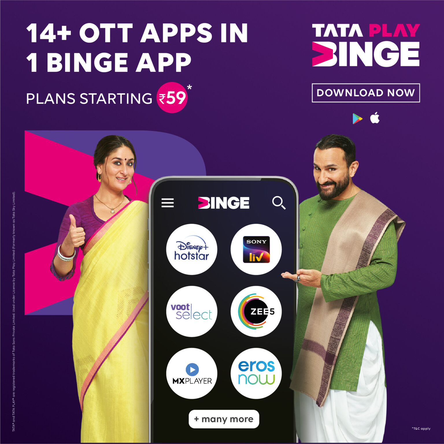 Tata Play Binge Becomes A Standalone OTT Offering, Available With Or ...