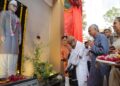 Moraribapu unveils K M Munshi’s statue at Bhavans and inaugurates digital library of about 16,000 articles by late Kanti Bhatt