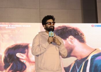 Bollywood star Vicky Kaushal visited Ahmedabad for the promotion of “Zara Hatke Zara Bachke”