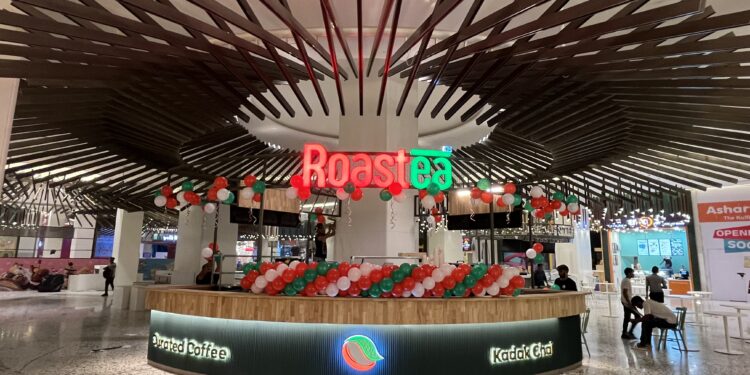 Roastea opens 6th outlet at the most prestigious Palladium mall of  Ahmedabad