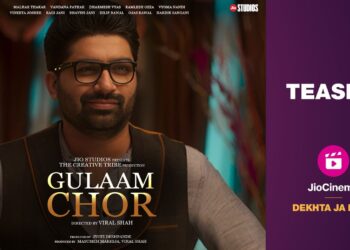 Jio Studios’ next Gujarati film Gulaam Chor is all set for its world digital premiere on Jio Cinema!