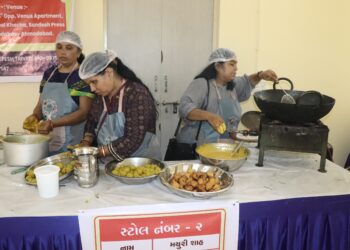 A unique cooking show of blind women was held