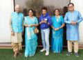 The star cast of “Khichdi-2” enjoyed the Garba