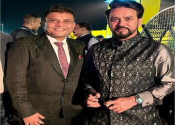 Atul P. Patel, Vice Chairman, IMPPA had discussion on regional films with Union Minister, Information and Broadcasting Shri Anurag Thakur