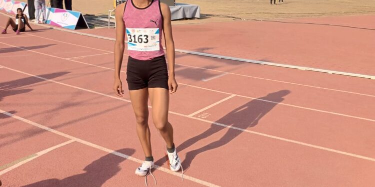 Kashish Bhagat was the fastest 600m runner in the semifinal on Saturday.