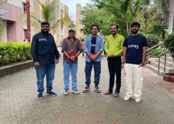 Star cast of supernatural comedy-horror film ‘Karkhanu’ visited Rajkot