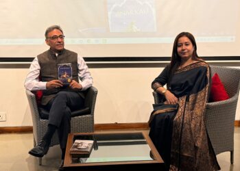 Ahmedabad Book Club organized “An Evening with Sumant Batra”.