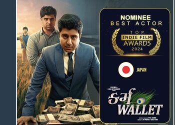 Tushar Sadhu Nominated for Best Actor at Japan’s “Top Indie Film Awards” for “Karma Wallet”