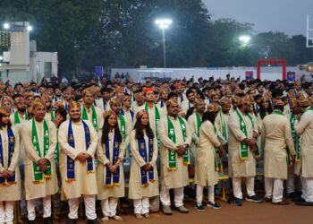 Indus University’s 9th Convocation Ceremony: Inspiring Life Lessons by Shri Raghu Panicker on Day One