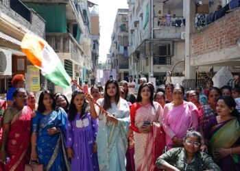 International Women’s Day Rally by “Jiva Hari Foundation” Empowers 800 Women in Ghatlodia