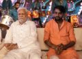 Joyful Celebration as Shri Purushottam Rupala Performs Garba at ‘Maa Navratri’