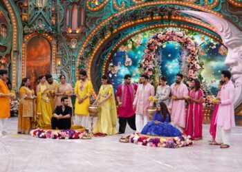 This weekend, celebrate Avika & Milind’s entertainment-packed sangeet on COLORS’ ‘Dhamaal with Pati Patni Aur Panga’