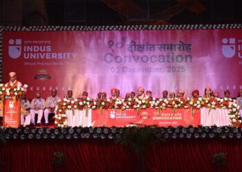 Indus University Holds Its 10th Convocation Ceremony
