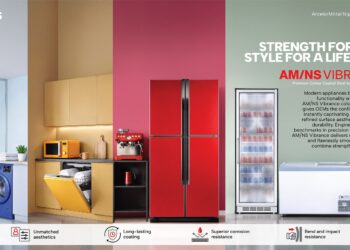 AM/NS India expands value-added steel portfolio with world-class branded offerings Vibrance and Optima to power appliance and industrial manufacturing