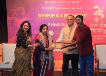 Ahmedabad Erupts in Cultural Glory as the 25th Bharat Rang Mahotsav Takes Over the City