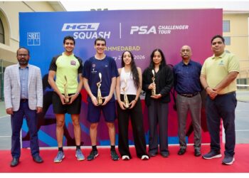 Egyptian players Farida Walid and Seif Refaay lift titles at HCL Squash PSA Challenger Indian Tour in Ahmedabad