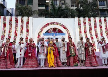 Grand Celebration of the 36th Mass Wedding “Kanyadan-3” by Shri Saurashtra Sai Suthar Community, Ahmedabad