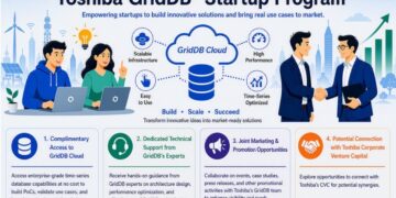Toshiba Launches GridDBTM Startup Program to Collaborate with Innovators and Co-Create Future Technologies