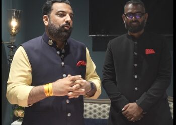Sindhu Bhavan Road; Maharaja Dr. Lakshyaraj Singh Mewar Graces the Occasion