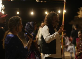 Launch of the First Devotional Garba Song ‘Amba Ramva Aave’ from the Gujarati Film ‘Amba’
