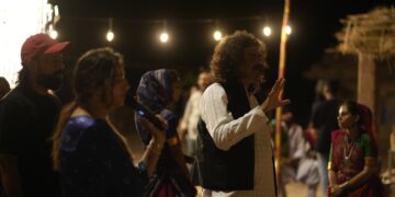 Launch of the First Devotional Garba Song ‘Amba Ramva Aave’ from the Gujarati Film ‘Amba’