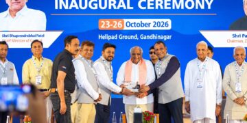 Grand Launch of 15th India Industrial Fair – UDYAM 2026 in Gandhinagar; Hon’ble Chief Minister of Gujarat Shri Bhupendrabhai Patel Graces the Event