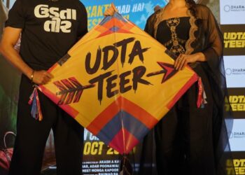 AYUSHMANN KHURRANA AND SARA ALI KHAN VISITED AHMEDABAD TO PROMOTE THEIR UPCOMING FILM ‘UDTA TEER’, RELEASING IN THEATRES ON OCTOBER 9